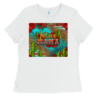 White latina mama Ladies Tee - Jasminsmagicworld