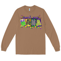 Toasted Coconut mardi gras nana Long Sleeve Tee - CowGirlArtShop