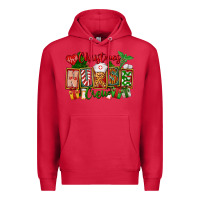Cardinal Christmas Nurse Crew Premium Hoodie - FaDigitalArtStudio