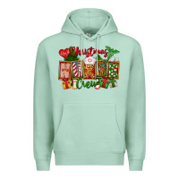 Seafoam Christmas Nurse Crew Premium Hoodie - FaDigitalArtStudio