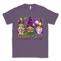 Lavender Mardi Gras crew with gnomes Classic Tee - NancyCooperArtShop