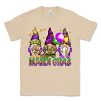 Mushroom Mardi Gras crew with gnomes Classic Tee - NancyCooperArtShop