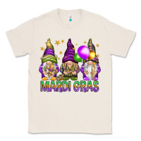 Natural Mardi Gras crew with gnomes Classic Tee - NancyCooperArtShop