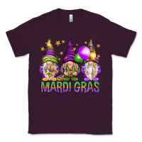 Plum Mardi Gras crew with gnomes Classic Tee - NancyCooperArtShop