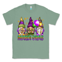 Sage Mardi Gras crew with gnomes Classic Tee - NancyCooperArtShop