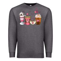 Charcoal Heather Mommy coffee Premium Sweatshirt - Artiststas