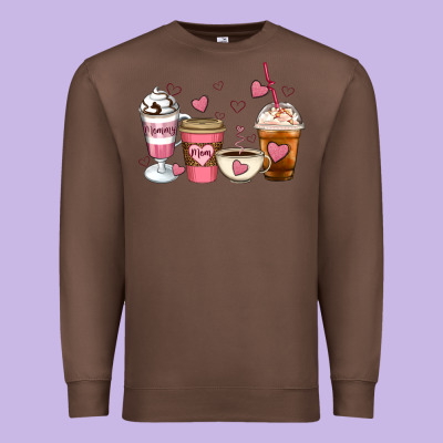 Mommy Coffee Premium Sweatshirt Designed By Artiststas