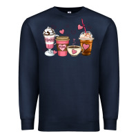 Navy Mommy coffee Premium Sweatshirt - Artiststas