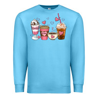 Ocean Blue Mommy coffee Premium Sweatshirt - Artiststas