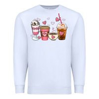 White Mommy coffee Premium Sweatshirt - Artiststas