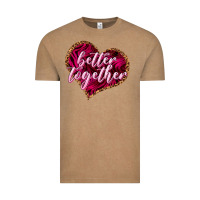 Vintage Coffee Better together Valentine's Day Vintage Tee - HowdyJamesFarm