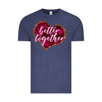 Vintage Denim Better together Valentine's Day Vintage Tee - HowdyJamesFarm