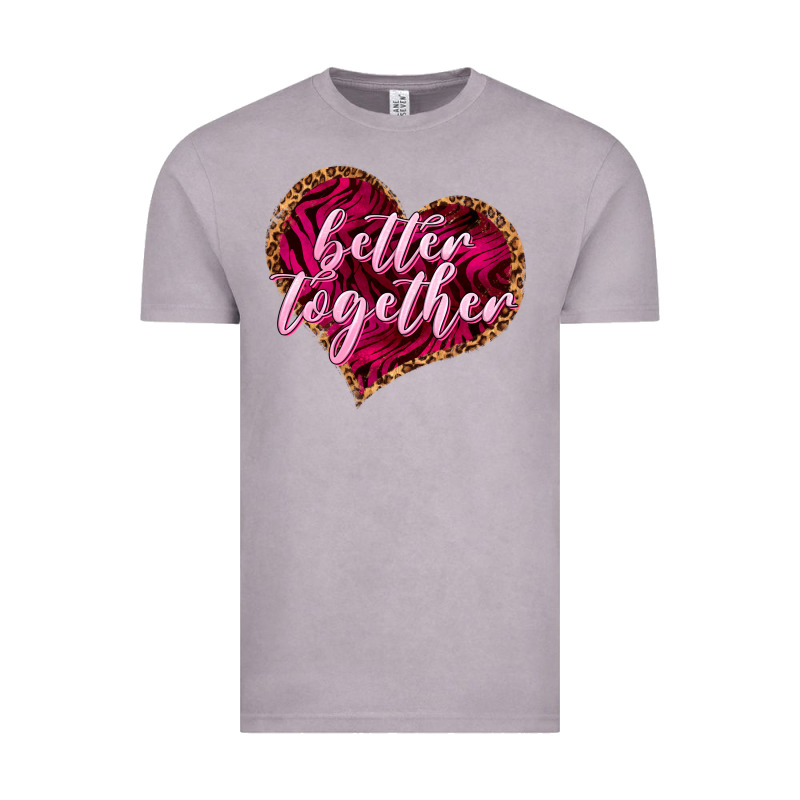 Better Together Valentine's Day Vintage Tee by HowdyJamesFarm | Teevron