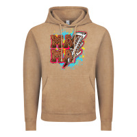 Vintage Coffee Mama Football lightning bolt Vintage Hoodie - HowdyJamesFarm