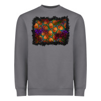 Storm halloween pumpkin background Heavyweight Sweatshirt - BundleAndBundleShop