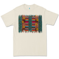 Bone sunflower serape brush stroke Premium Tee - Artiststas