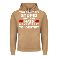 Vintage Camel You Can'T Fix Stupid But The Hats Make It Easy To Identify Vintage Hoodie - minhPixels