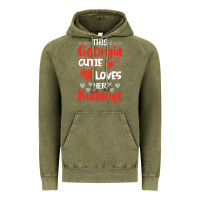 Vintage Olive this georgia cutie loves her bulldogs fun football Vintage Hoodie - minhPixels