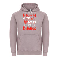 Vintage Zinc this georgia cutie loves her bulldogs fun football Vintage Hoodie - minhPixels