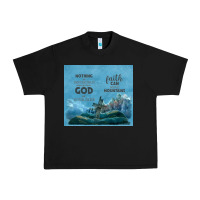 Black nothing is impossible with cross Urban Heavy Tee - TumblerDesignByShophia