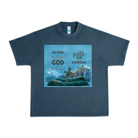 Midnight Navy nothing is impossible with cross Urban Heavy Tee - TumblerDesignByShophia