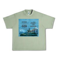 Oil Green nothing is impossible with cross Urban Heavy Tee - TumblerDesignByShophia