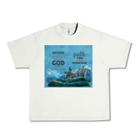 Pistachio nothing is impossible with cross Urban Heavy Tee - TumblerDesignByShophia