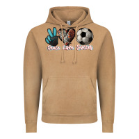 Vintage Camel Peace love Soccer Vintage Hoodie - HowdyJamesFarm