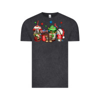 Vintage Black army Christmas coffee Vintage Tee - Jasminsmagicworld