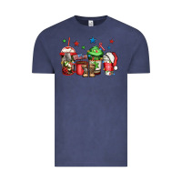 Vintage Denim army Christmas coffee Vintage Tee - Jasminsmagicworld
