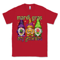 Red Mardi Gras with my gnomes Classic Tee - NancyCooperArtShop