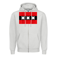 Dove Grey amsterdam flag souvenir heritage travel gift t shirt Zipper Hoodie - minhPixels