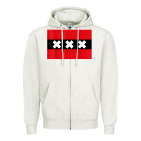 Oatmeal Heather amsterdam flag souvenir heritage travel gift t shirt Zipper Hoodie - minhPixels