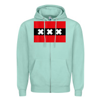 Seafoam amsterdam flag souvenir heritage travel gift t shirt Zipper Hoodie - minhPixels