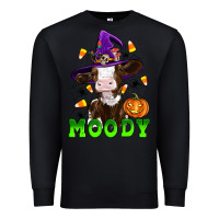 Black moody cow Premium Sweatshirt - Artiststas