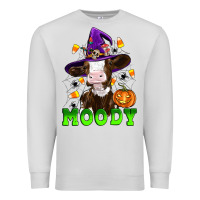 Dove Grey moody cow Premium Sweatshirt - Artiststas