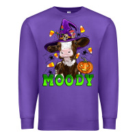 Purple moody cow Premium Sweatshirt - Artiststas