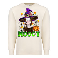 Sandshell moody cow Premium Sweatshirt - Artiststas