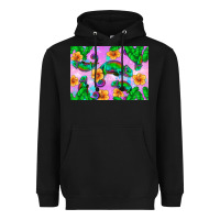 Black Chameleon Heavyweight Hoodie - Artiststas