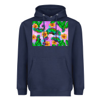 Navy Chameleon Heavyweight Hoodie - Artiststas