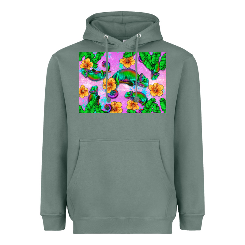 Chameleon Heavyweight Hoodie by Artiststas | Teevron