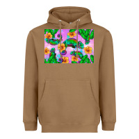 Toasted Coconut Chameleon Heavyweight Hoodie - Artiststas