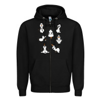 Black Frozen 2 Olaf My Signature Moves Zipper Hoodie - minhPixels