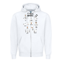 White Frozen 2 Olaf My Signature Moves Zipper Hoodie - minhPixels