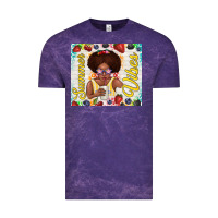 Cloud Purple summer vibes afro kid Vintage Tee - TumblerDesignByShophia