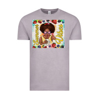 Vintage Zinc summer vibes afro kid Vintage Tee - TumblerDesignByShophia