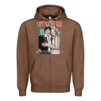 Chestnut Captain Tennille Retro Fan Art Design gift Zipper Hoodie - minhPixels