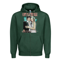 Sports Green Captain Tennille Retro Fan Art Design gift Zipper Hoodie - minhPixels