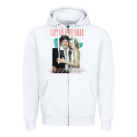 White Captain Tennille Retro Fan Art Design gift Zipper Hoodie - minhPixels