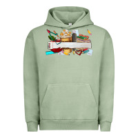 Pigment Oil Green preview teachers name Urban Hoodie - AdoDesignShop
